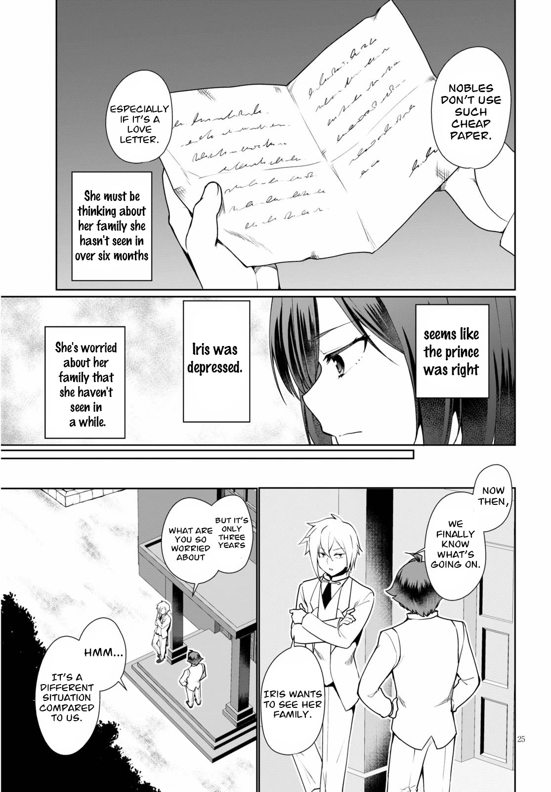 Botsuraku Youtei Nanode, Kajishokunin wo Mezasu Chapter 38 page 25 - Chapter 38