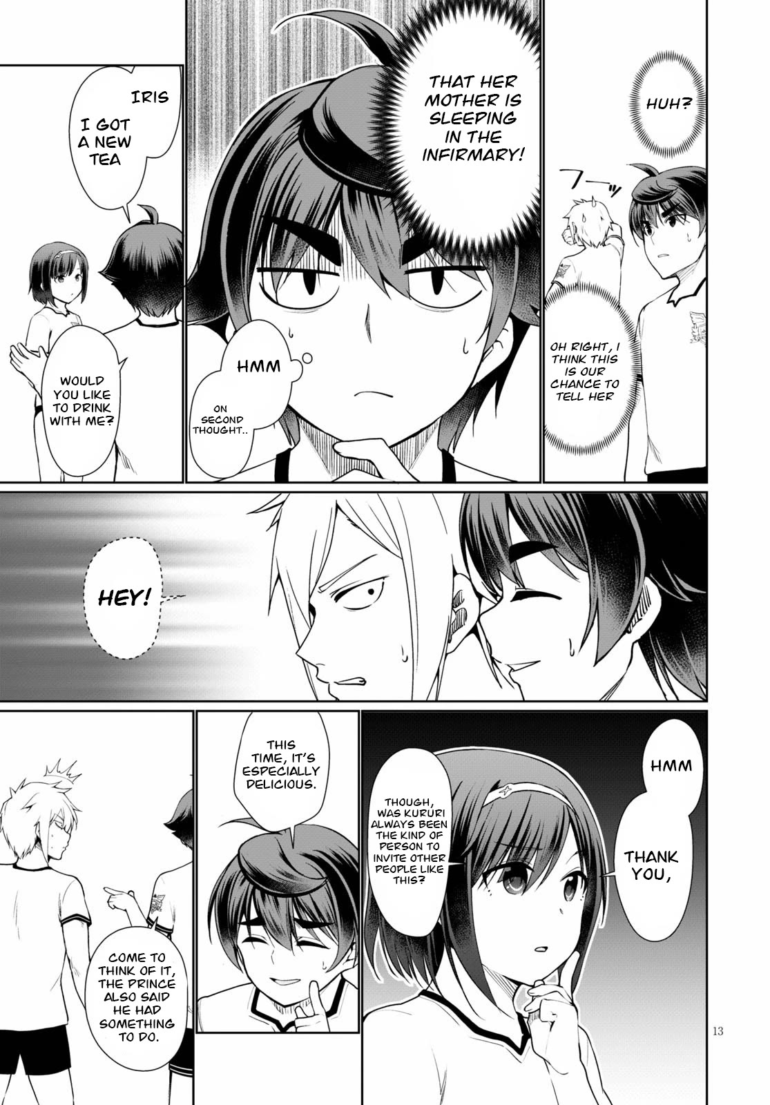 Botsuraku Youtei Nanode, Kajishokunin wo Mezasu Chapter 39 page 13 - Chapter 39