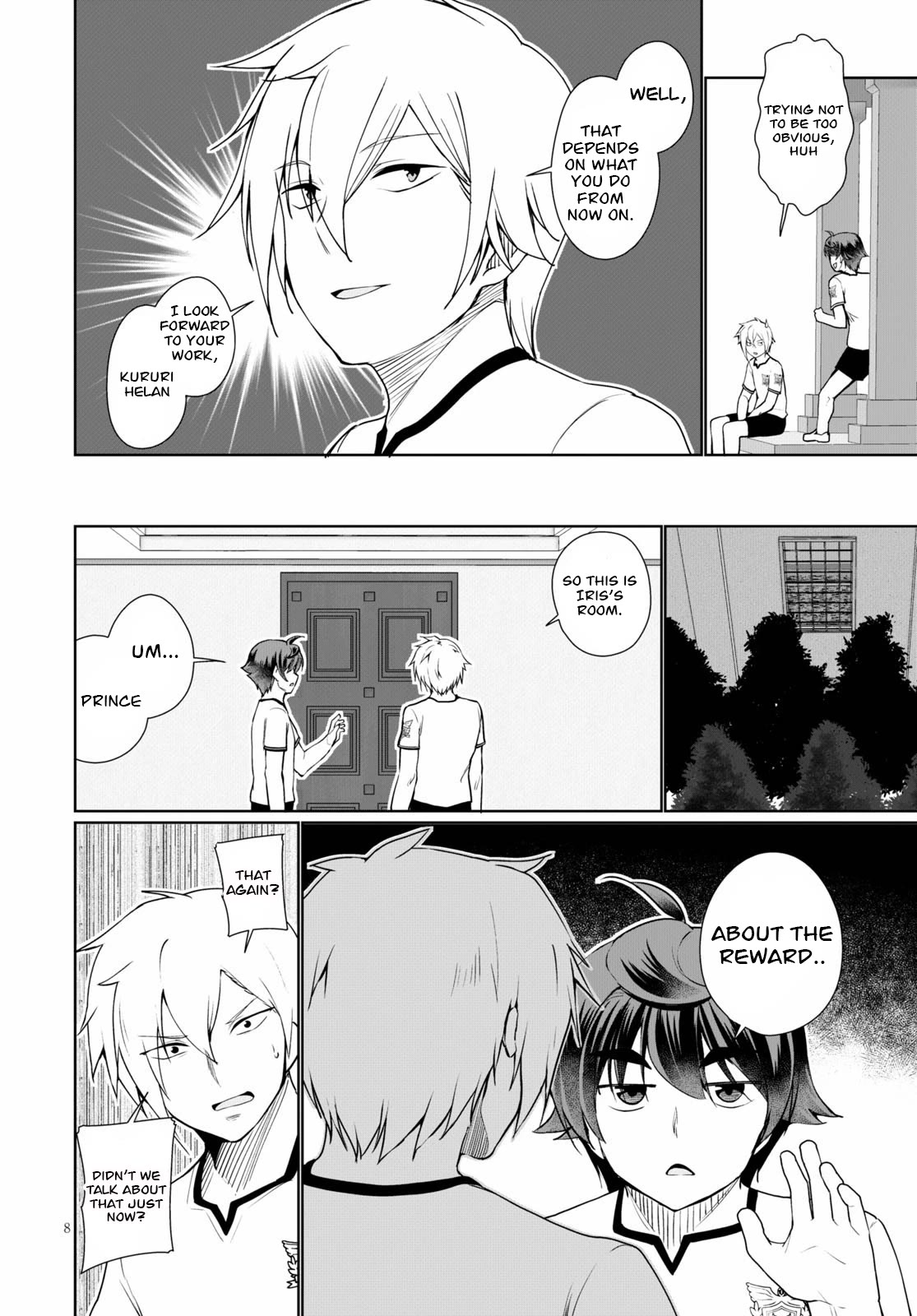 Botsuraku Youtei Nanode, Kajishokunin wo Mezasu Chapter 39 page 8 - Chapter 39