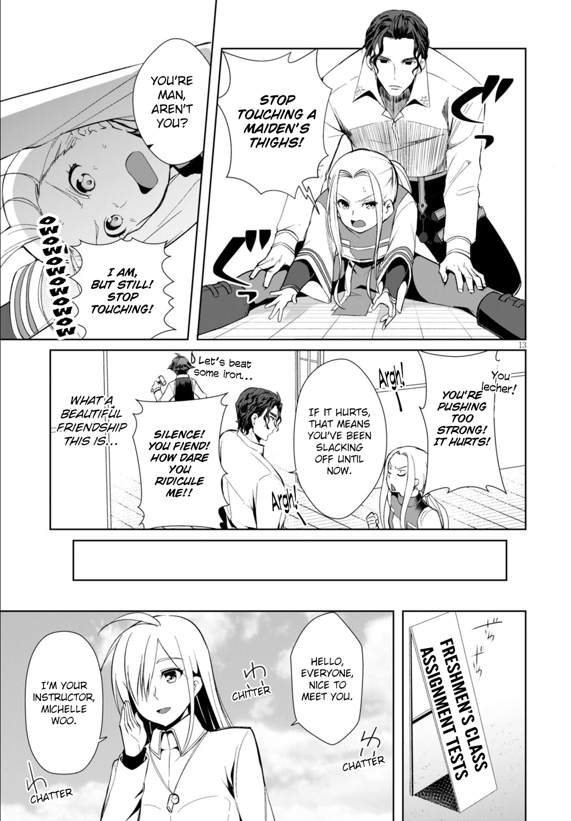 Botsuraku Youtei Nanode, Kajishokunin wo Mezasu Chapter 4 page 14 - Chapter 4