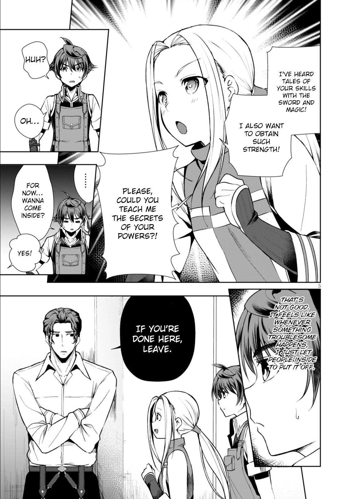 Botsuraku Youtei Nanode, Kajishokunin wo Mezasu Chapter 4 page 6 - Chapter 4
