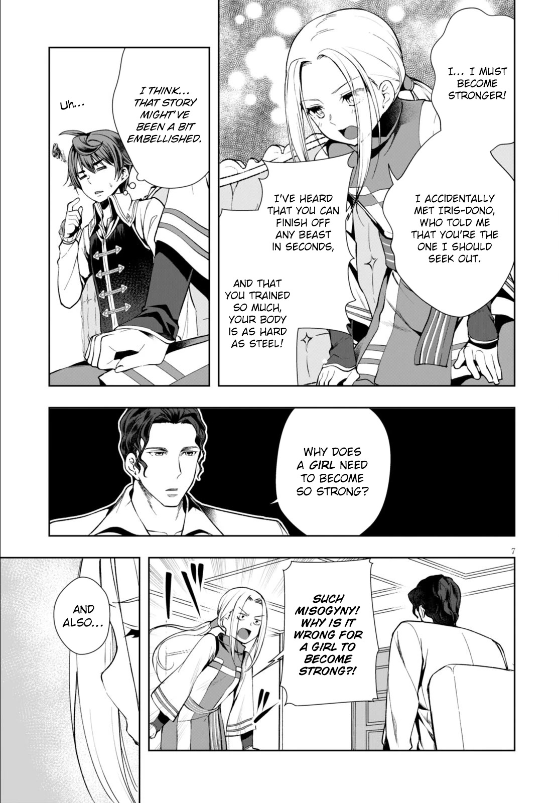 Botsuraku Youtei Nanode, Kajishokunin wo Mezasu Chapter 4 page 8 - Chapter 4