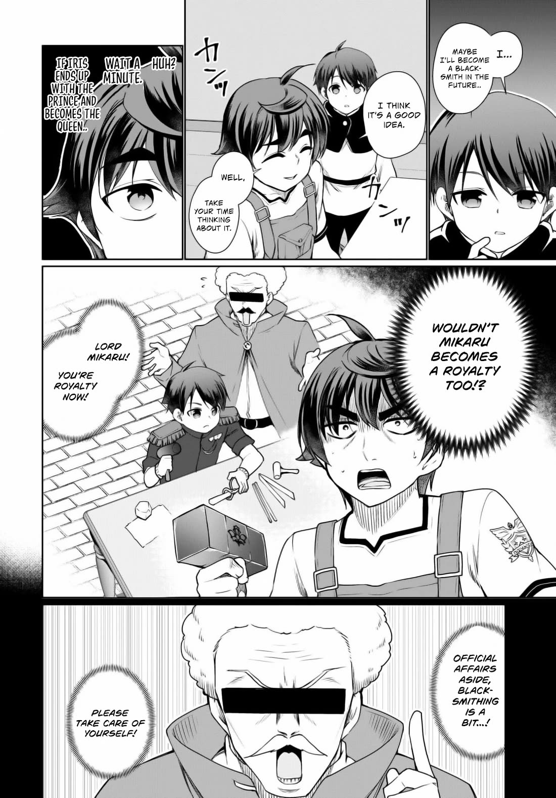 Botsuraku Youtei Nanode, Kajishokunin wo Mezasu Chapter 40 page 5 - Chapter 40