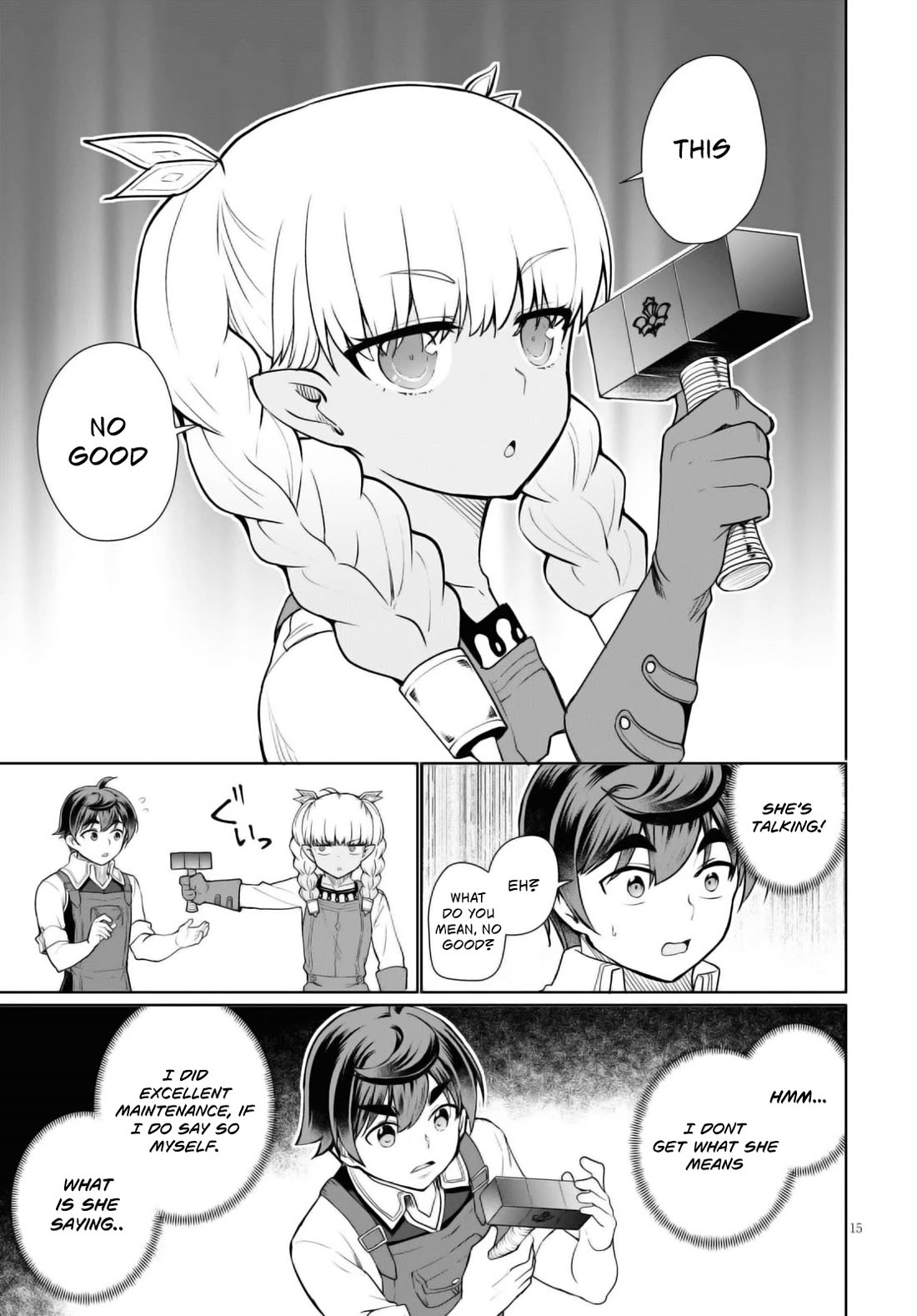 Botsuraku Youtei Nanode, Kajishokunin wo Mezasu Chapter 43 page 16 - Chapter 43