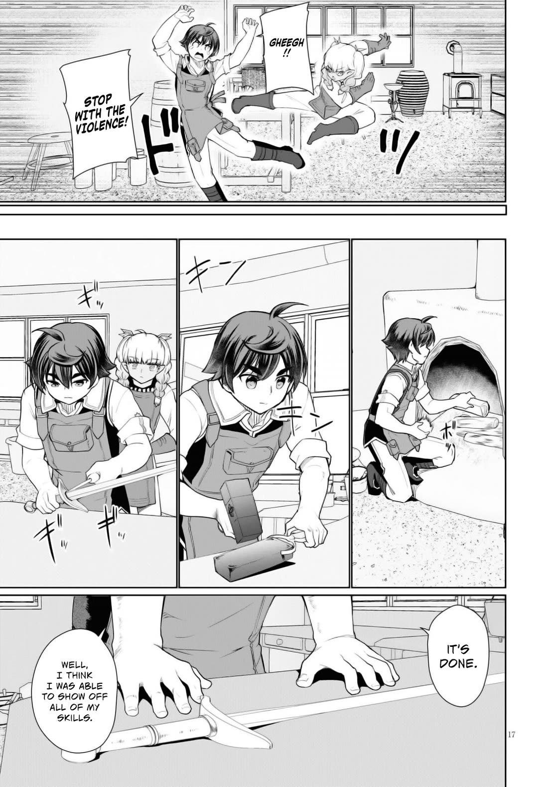 Botsuraku Youtei Nanode, Kajishokunin wo Mezasu Chapter 43 page 18 - Chapter 43
