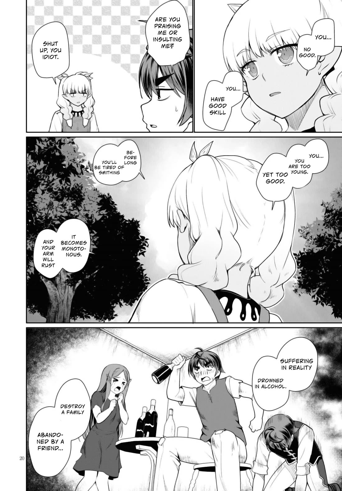 Botsuraku Youtei Nanode, Kajishokunin wo Mezasu Chapter 43 page 21 - Chapter 43