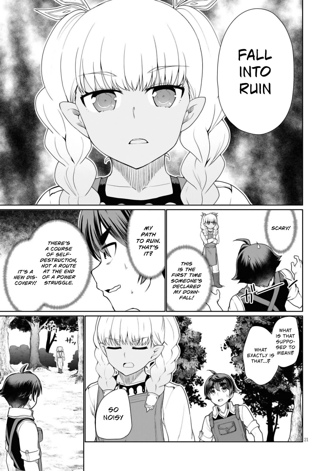 Botsuraku Youtei Nanode, Kajishokunin wo Mezasu Chapter 43 page 22 - Chapter 43