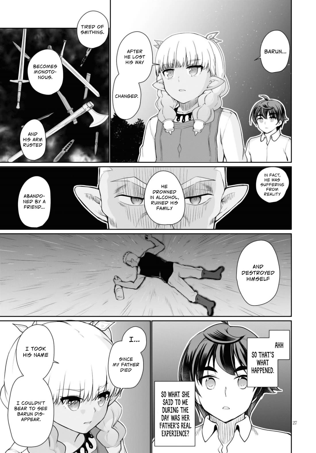 Botsuraku Youtei Nanode, Kajishokunin wo Mezasu Chapter 43 page 28 - Chapter 43