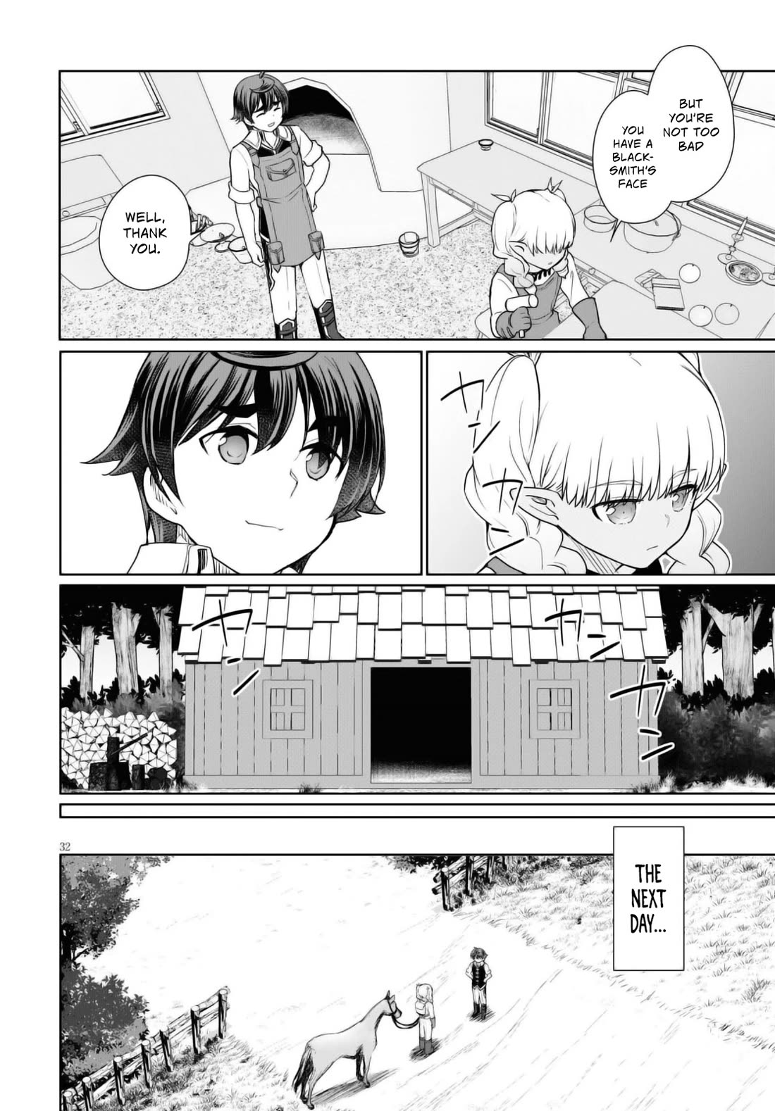Botsuraku Youtei Nanode, Kajishokunin wo Mezasu Chapter 43 page 33 - Chapter 43