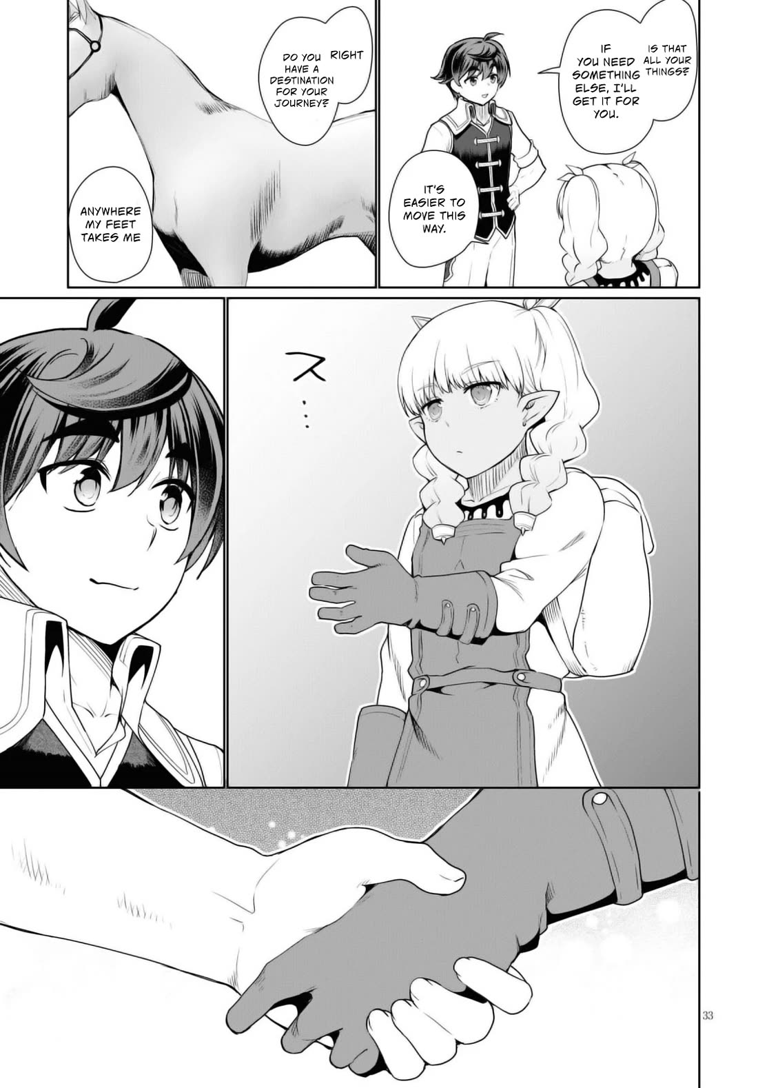 Botsuraku Youtei Nanode, Kajishokunin wo Mezasu Chapter 43 page 34 - Chapter 43