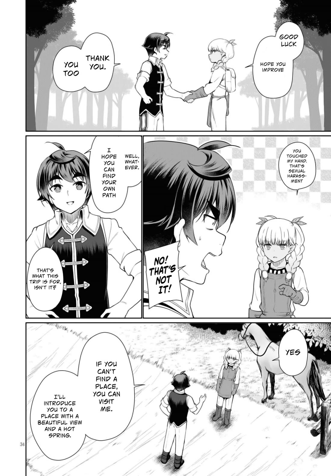 Botsuraku Youtei Nanode, Kajishokunin wo Mezasu Chapter 43 page 35 - Chapter 43