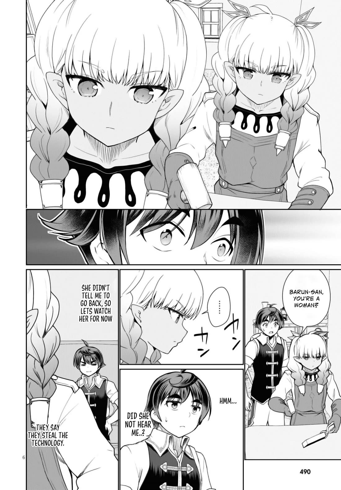 Botsuraku Youtei Nanode, Kajishokunin wo Mezasu Chapter 43 page 7 - Chapter 43