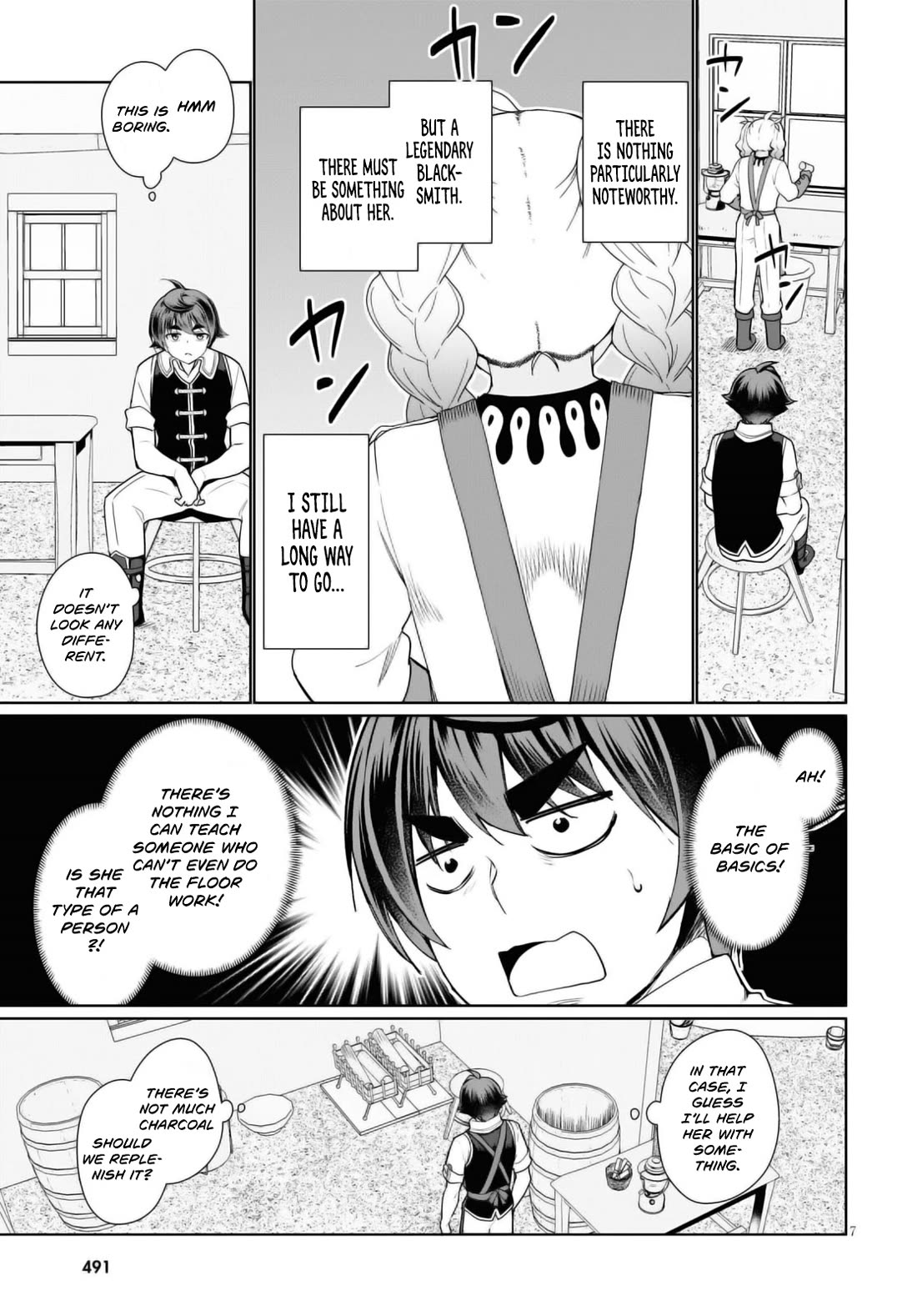 Botsuraku Youtei Nanode, Kajishokunin wo Mezasu Chapter 43 page 8 - Chapter 43