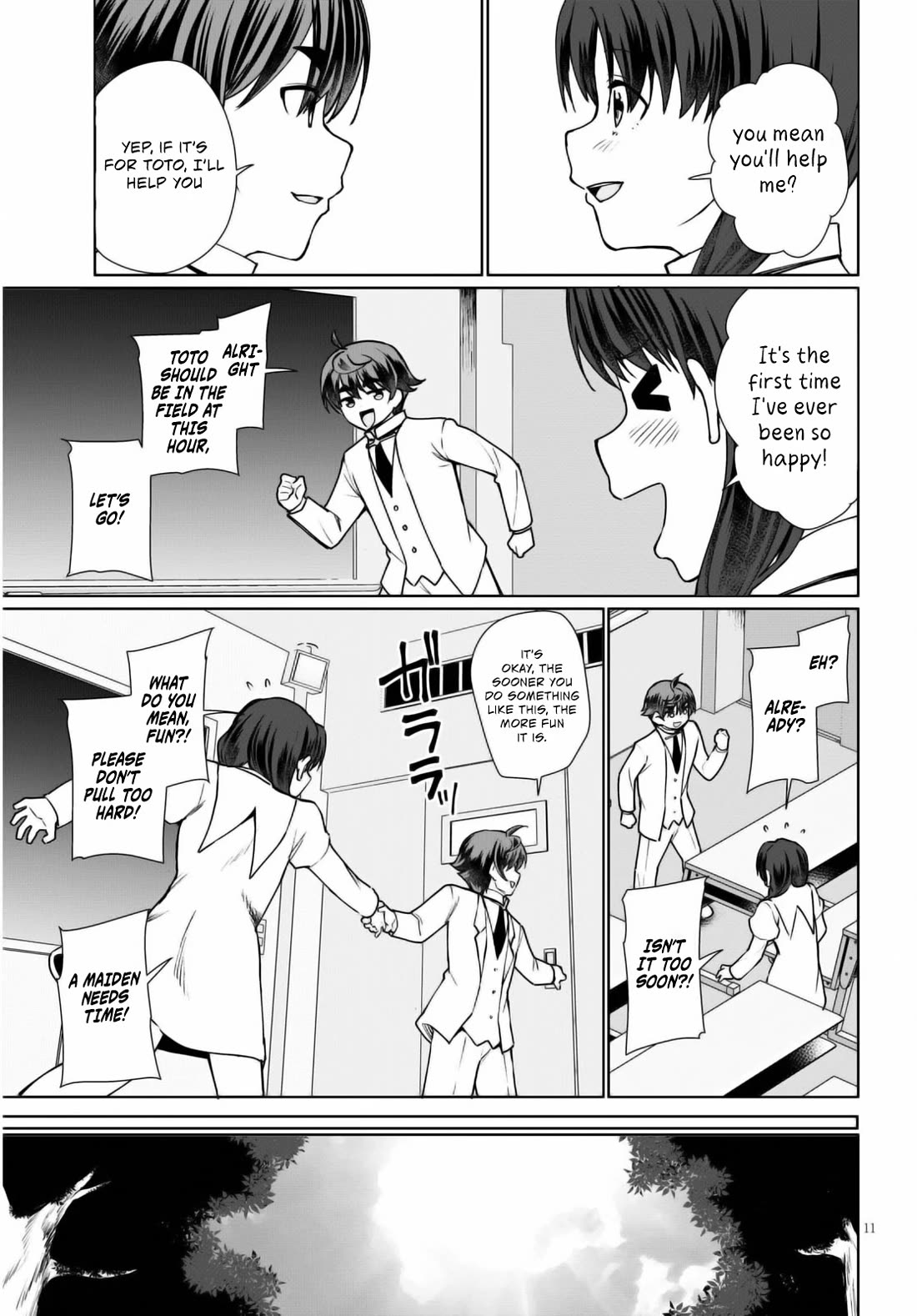 Botsuraku Youtei Nanode, Kajishokunin wo Mezasu Chapter 44 page 12 - Chapter 44