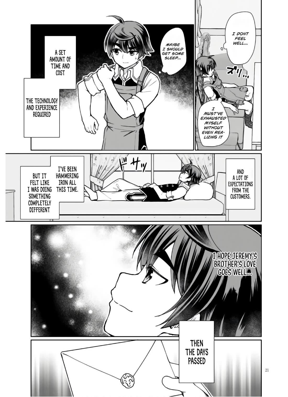 Botsuraku Youtei Nanode, Kajishokunin wo Mezasu Chapter 45 page 22 - Chapter 45