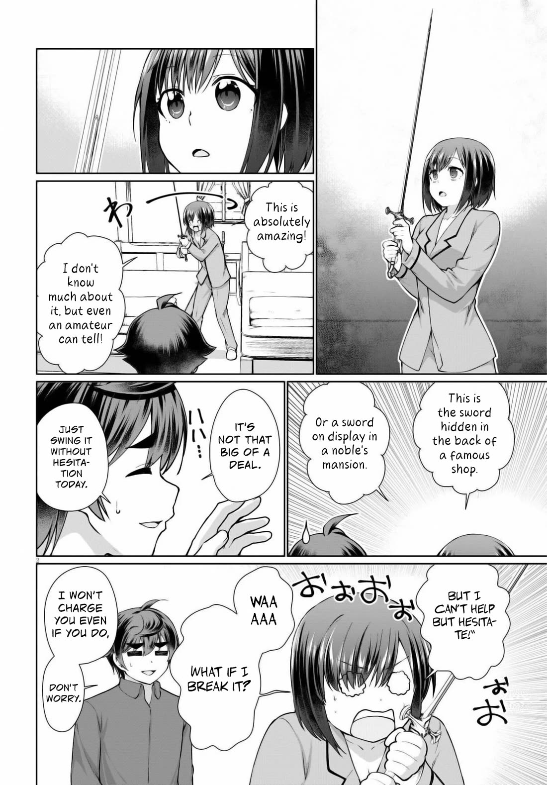 Botsuraku Youtei Nanode, Kajishokunin wo Mezasu Chapter 48 page 2 - Chapter 48