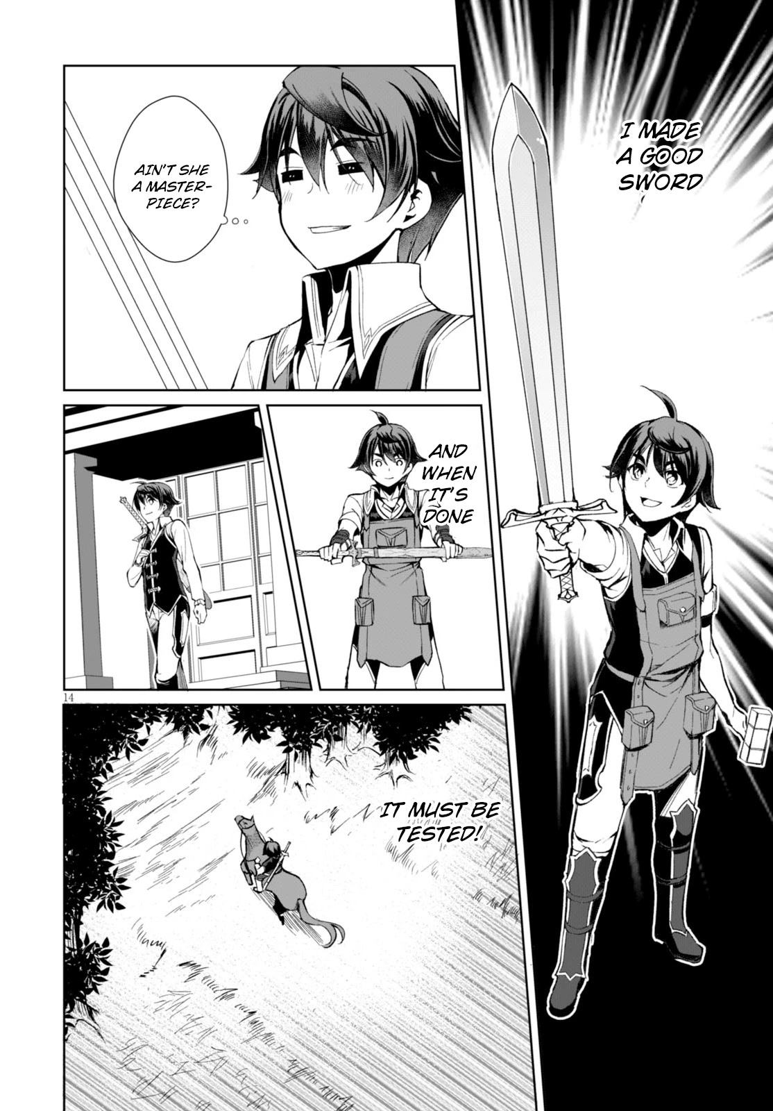 Botsuraku Youtei Nanode, Kajishokunin wo Mezasu Chapter 5 page 15 - Chapter 5