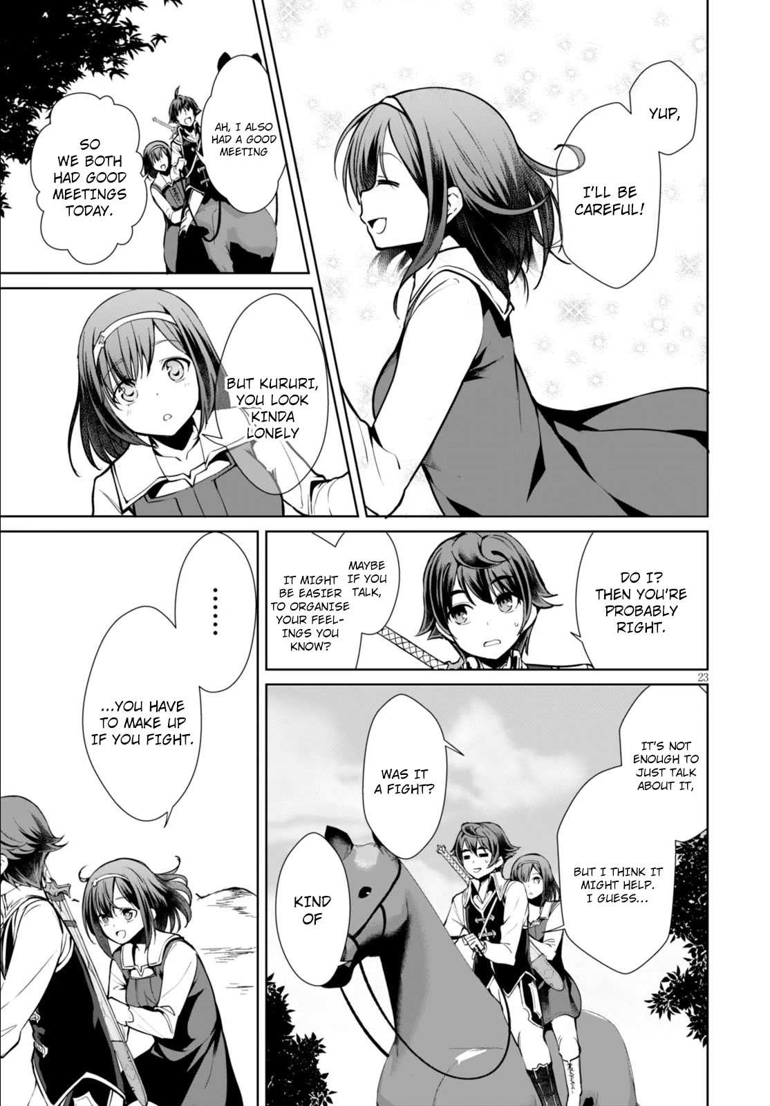 Botsuraku Youtei Nanode, Kajishokunin wo Mezasu Chapter 5 page 23 - Chapter 5