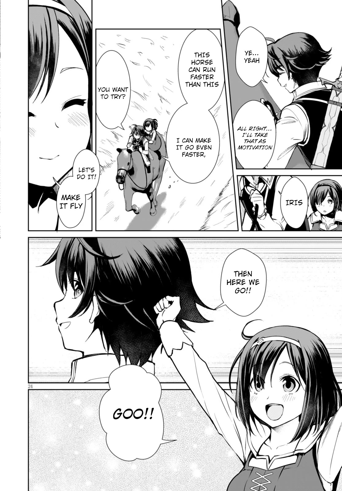 Botsuraku Youtei Nanode, Kajishokunin wo Mezasu Chapter 5 page 24 - Chapter 5