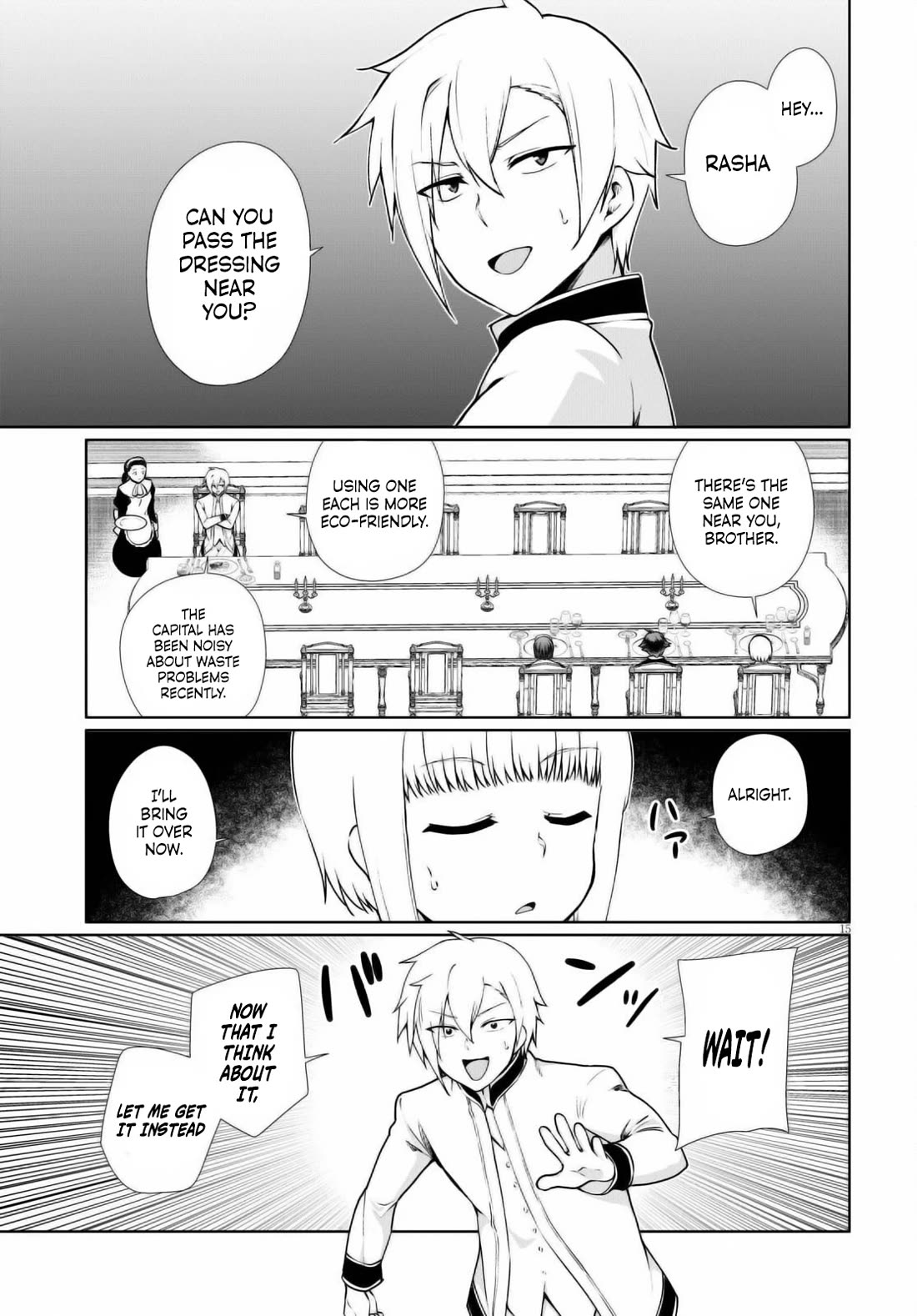 Botsuraku Youtei Nanode, Kajishokunin wo Mezasu Chapter 51 page 15 - Chapter 51