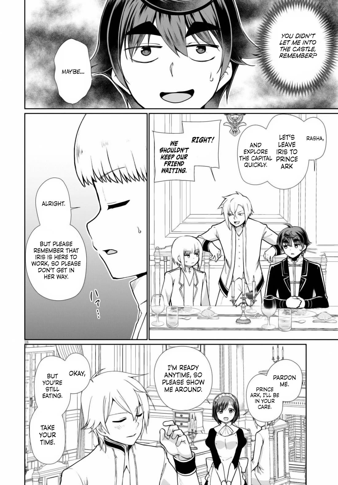 Botsuraku Youtei Nanode, Kajishokunin wo Mezasu Chapter 51 page 18 - Chapter 51