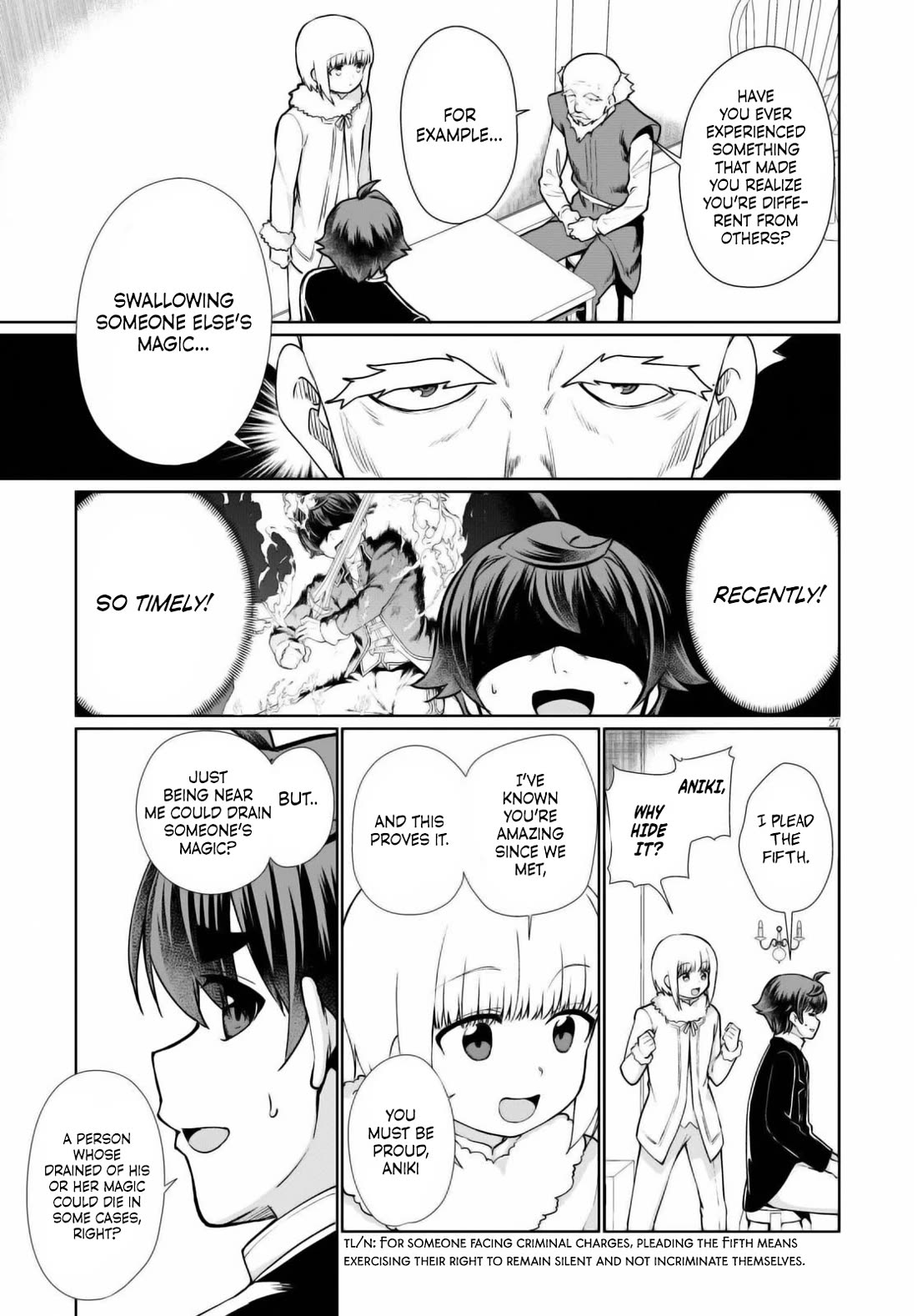 Botsuraku Youtei Nanode, Kajishokunin wo Mezasu Chapter 51 page 27 - Chapter 51