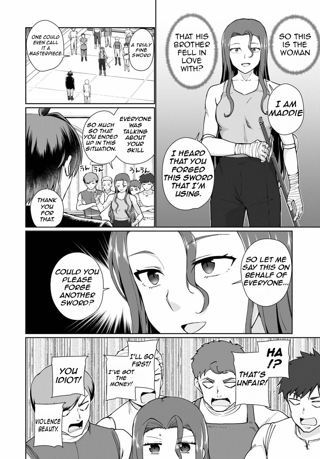 Botsuraku Youtei Nanode, Kajishokunin wo Mezasu Chapter 53 page 9 - Chapter 53