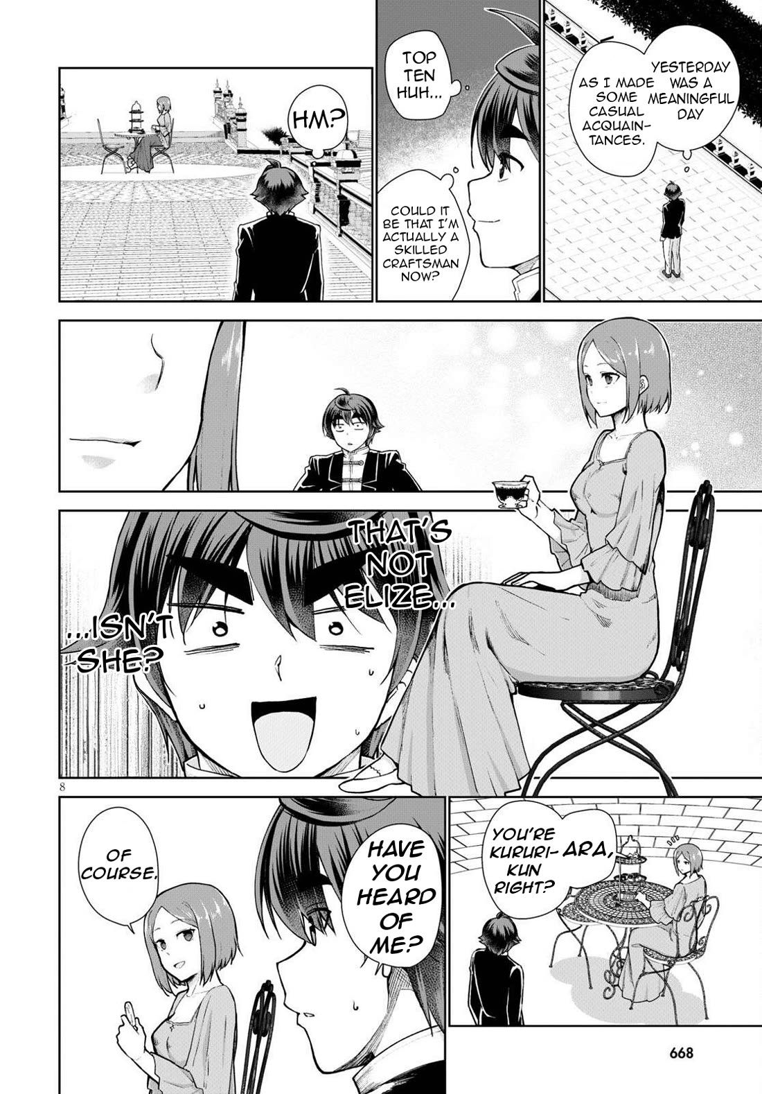 Botsuraku Youtei Nanode, Kajishokunin wo Mezasu Chapter 55 page 12 - Chapter 55