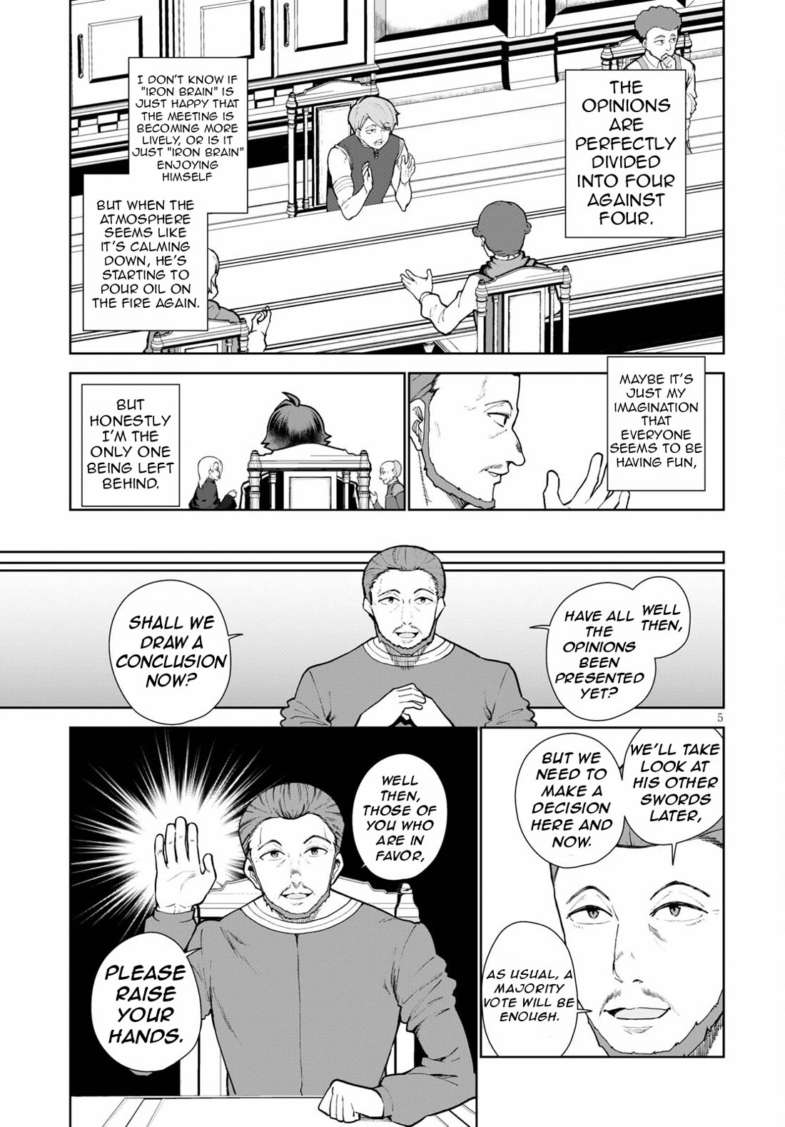 Botsuraku Youtei Nanode, Kajishokunin wo Mezasu Chapter 55 page 9 - Chapter 55