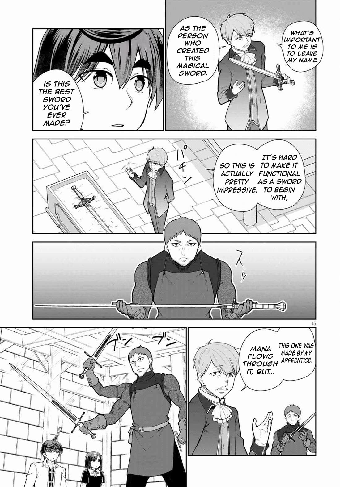 Botsuraku Youtei Nanode, Kajishokunin wo Mezasu Chapter 56 page 18 - Chapter 56