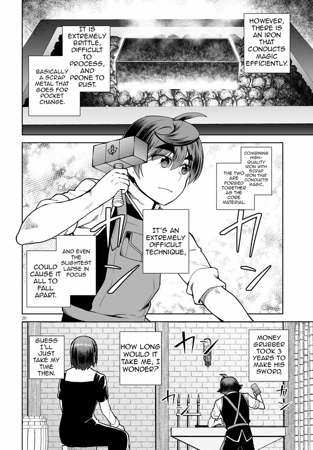 Botsuraku Youtei Nanode, Kajishokunin wo Mezasu Chapter 56 page 23 - Chapter 56