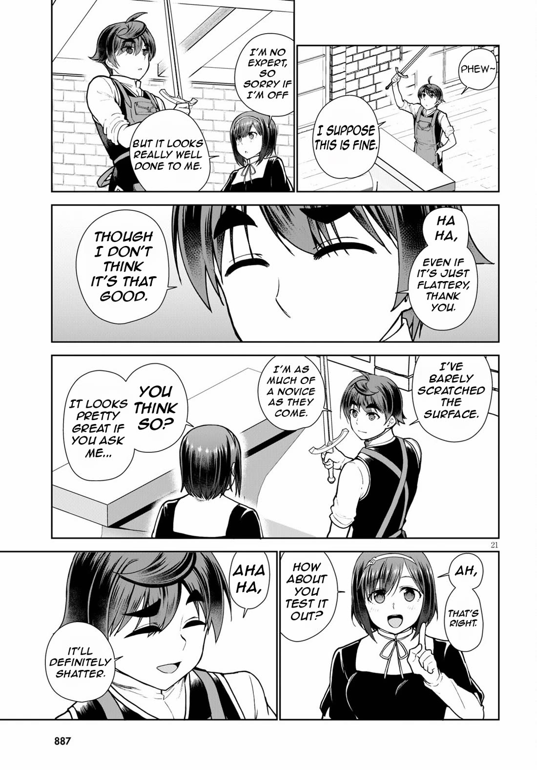 Botsuraku Youtei Nanode, Kajishokunin wo Mezasu Chapter 56 page 24 - Chapter 56