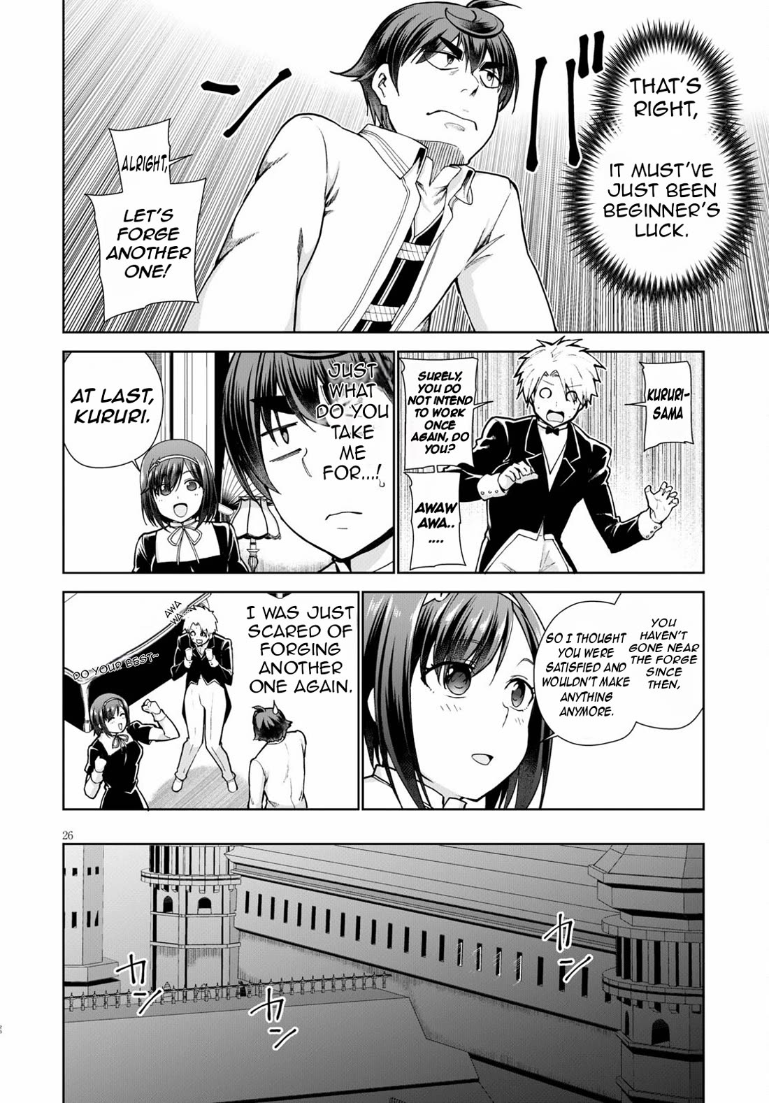 Botsuraku Youtei Nanode, Kajishokunin wo Mezasu Chapter 56 page 29 - Chapter 56