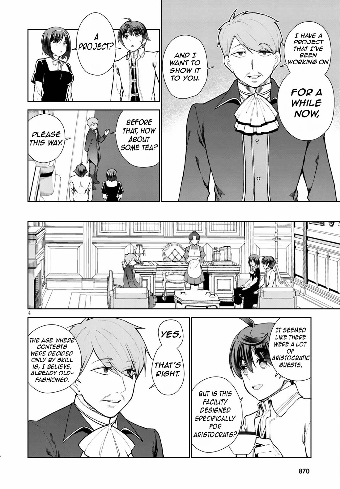 Botsuraku Youtei Nanode, Kajishokunin wo Mezasu Chapter 56 page 7 - Chapter 56