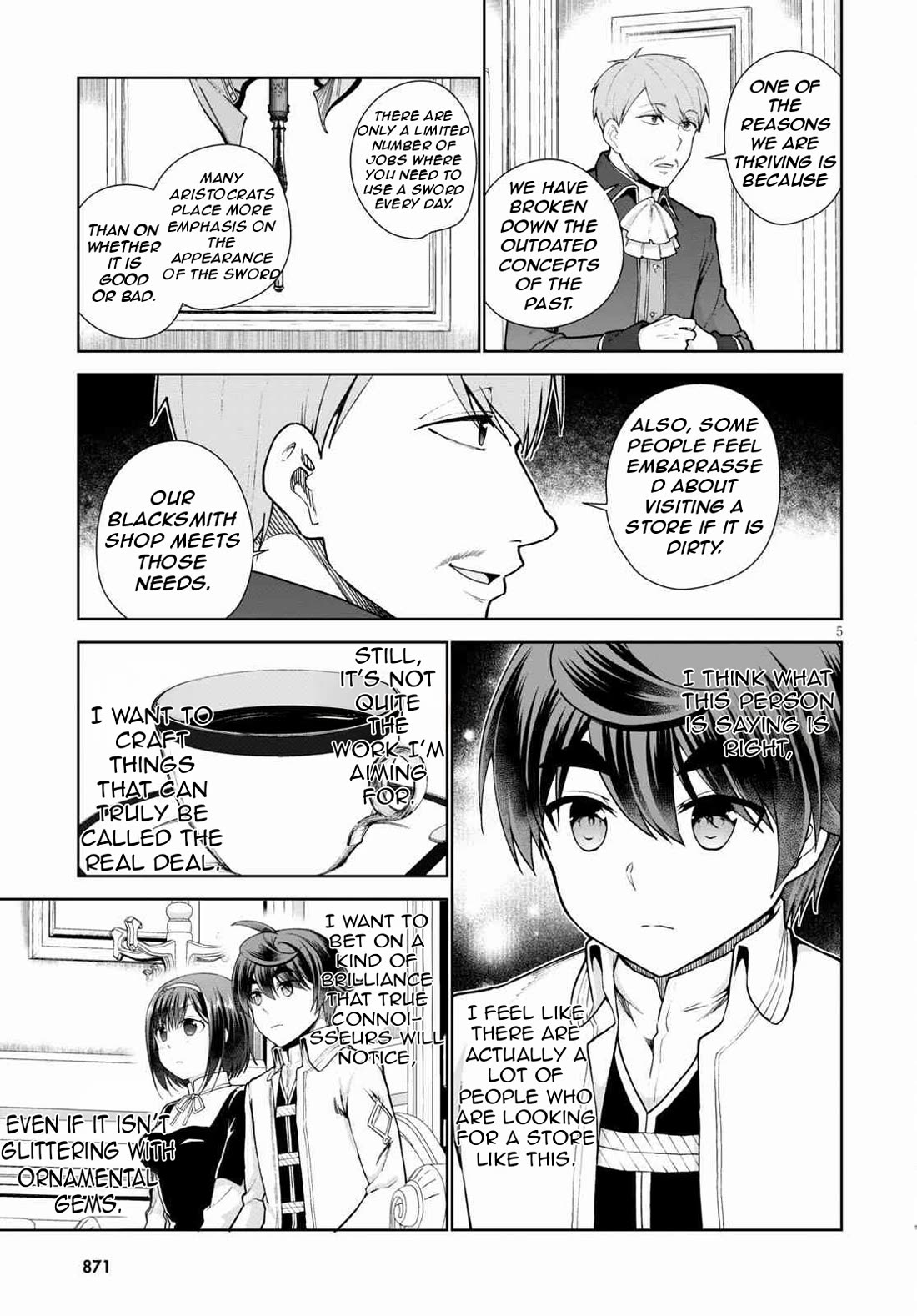 Botsuraku Youtei Nanode, Kajishokunin wo Mezasu Chapter 56 page 8 - Chapter 56
