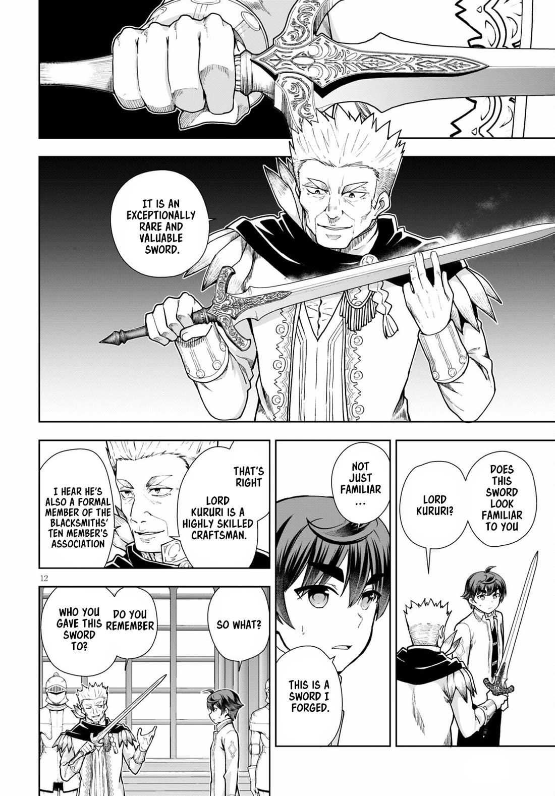 Botsuraku Youtei Nanode, Kajishokunin wo Mezasu Chapter 57 page 12 - Chapter 57