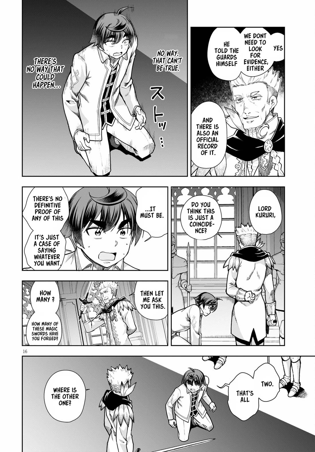 Botsuraku Youtei Nanode, Kajishokunin wo Mezasu Chapter 57 page 16 - Chapter 57