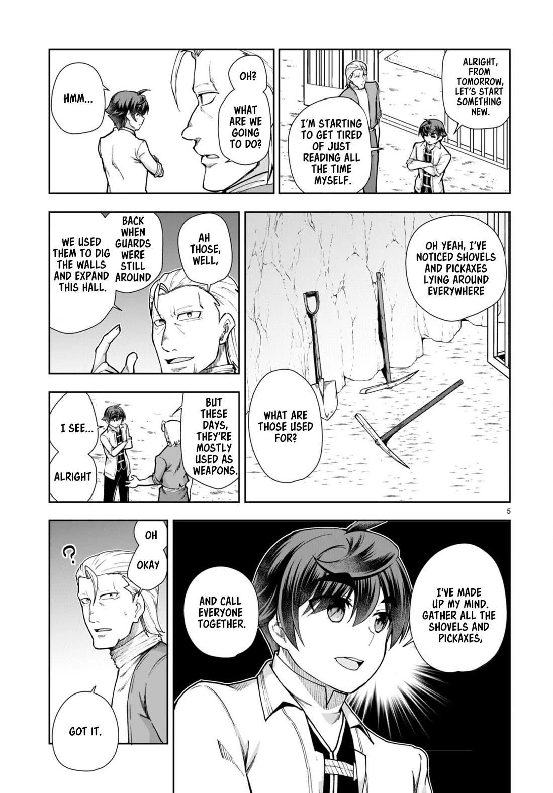 Botsuraku Youtei Nanode, Kajishokunin wo Mezasu Chapter 59 page 7 - Chapter 59