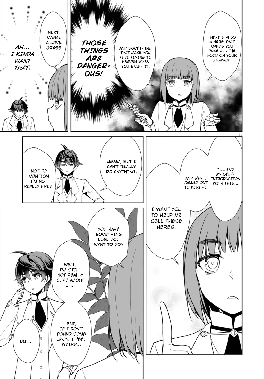 Botsuraku Youtei Nanode, Kajishokunin wo Mezasu Chapter 6 page 13 - Chapter 6