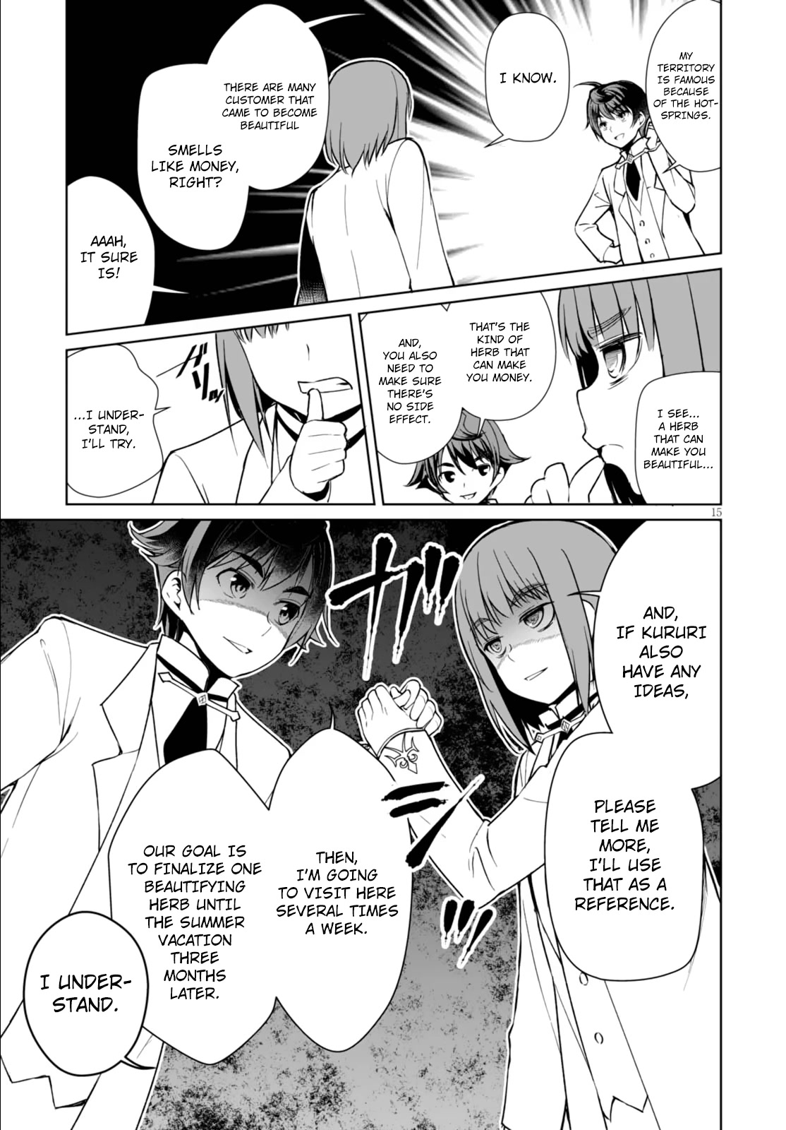 Botsuraku Youtei Nanode, Kajishokunin wo Mezasu Chapter 6 page 15 - Chapter 6