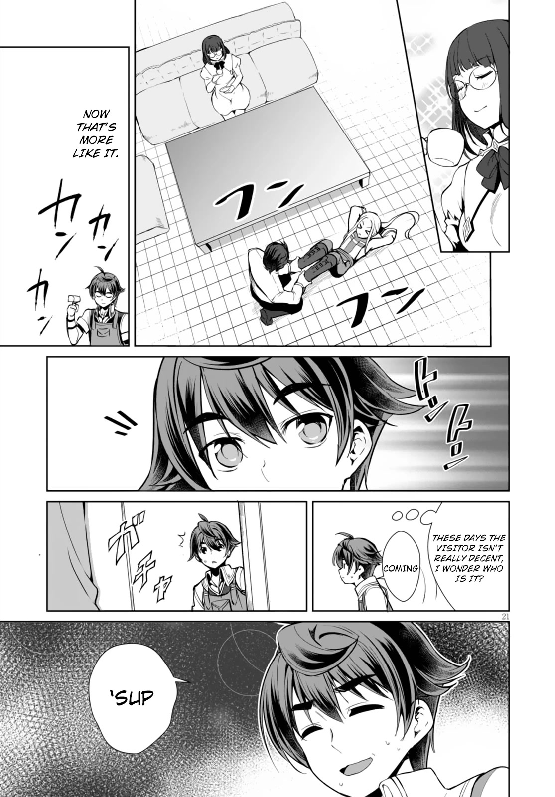 Botsuraku Youtei Nanode, Kajishokunin wo Mezasu Chapter 6 page 21 - Chapter 6