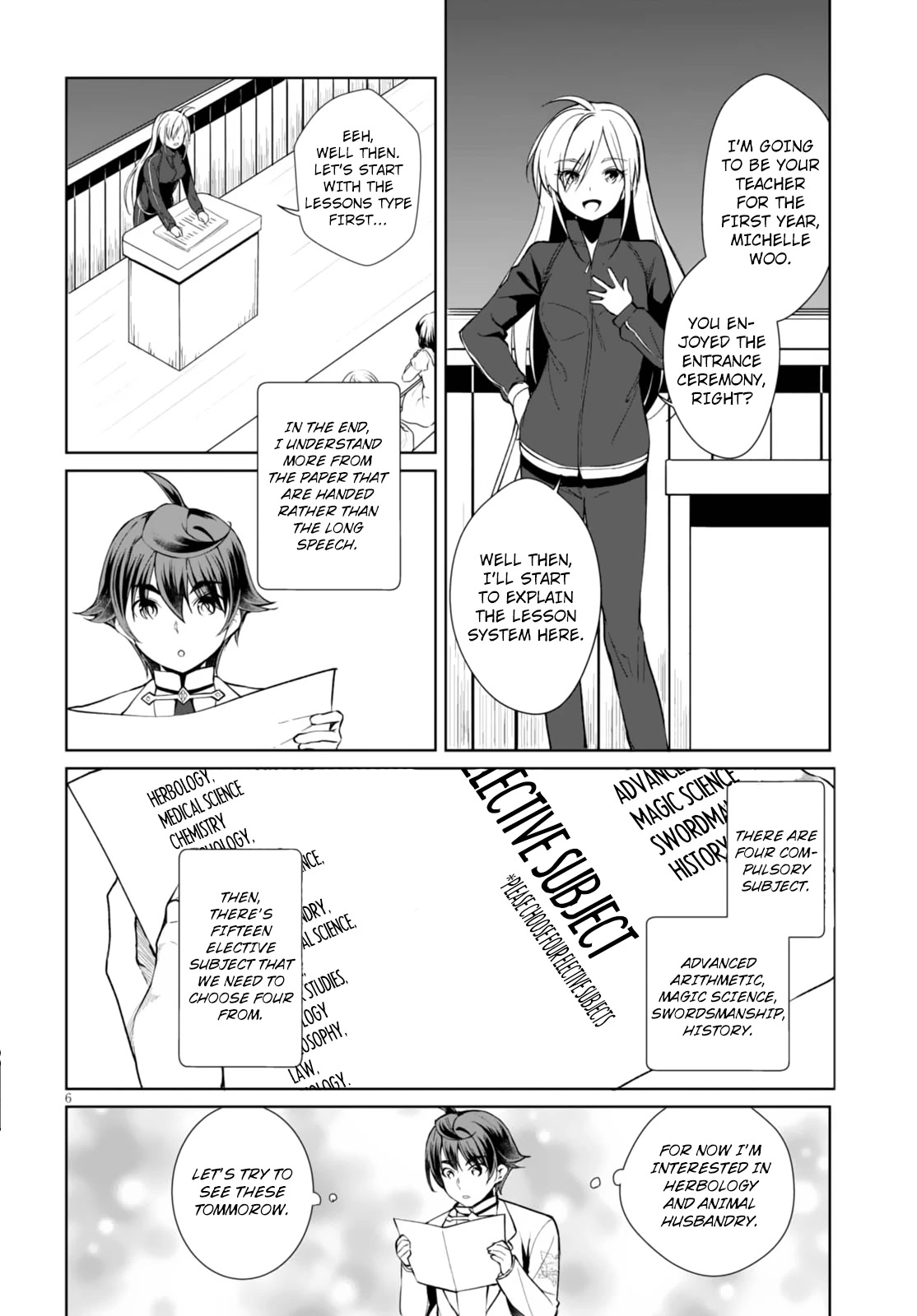 Botsuraku Youtei Nanode, Kajishokunin wo Mezasu Chapter 6 page 6 - Chapter 6
