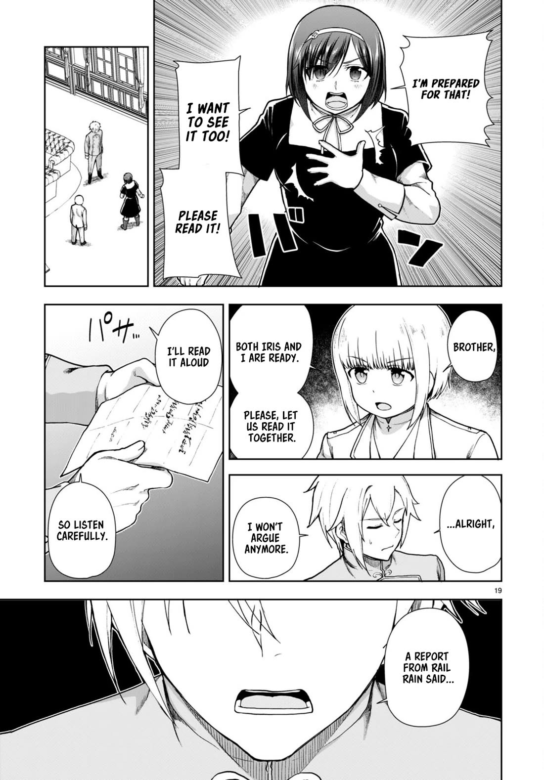 Botsuraku Youtei Nanode, Kajishokunin wo Mezasu Chapter 60 page 19 - Chapter 60