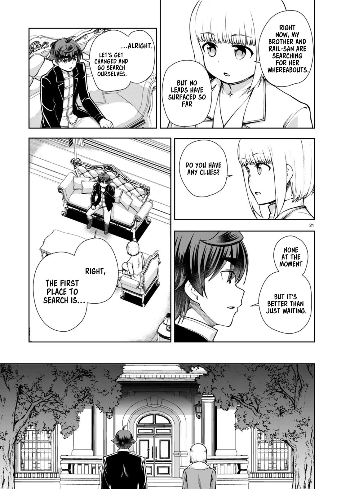 Botsuraku Youtei Nanode, Kajishokunin wo Mezasu Chapter 61 page 21 - Chapter 61
