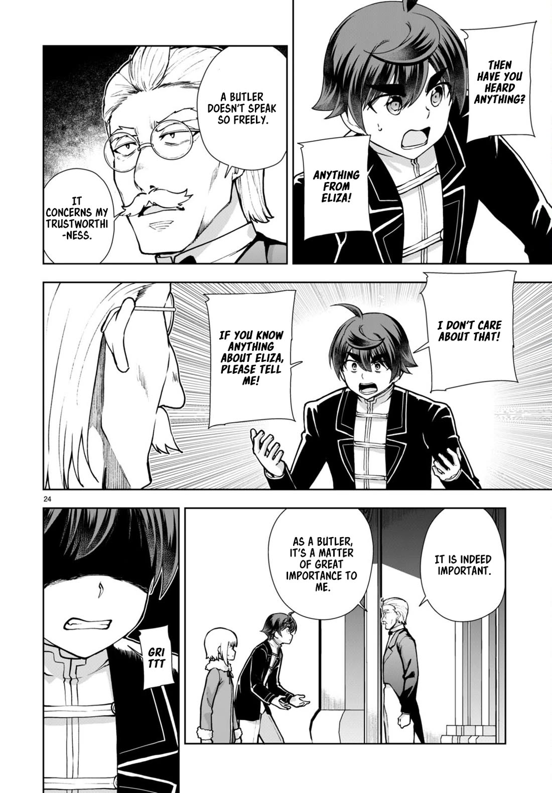 Botsuraku Youtei Nanode, Kajishokunin wo Mezasu Chapter 61 page 24 - Chapter 61