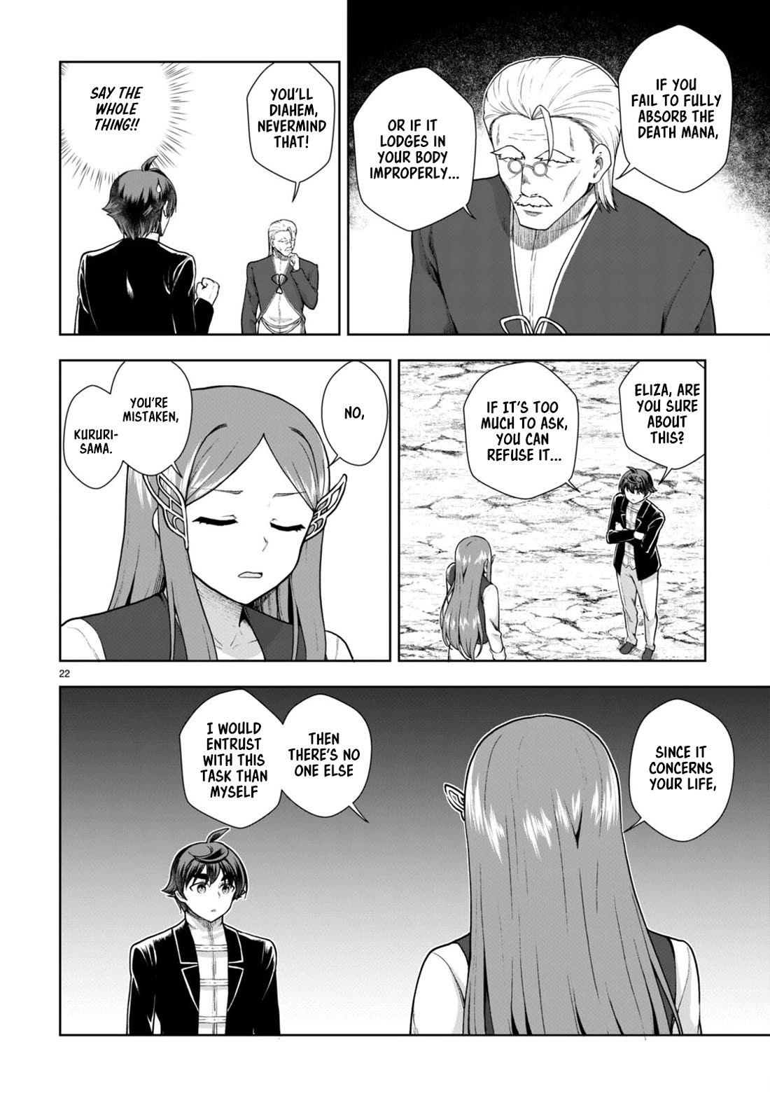 Botsuraku Youtei Nanode, Kajishokunin wo Mezasu Chapter 72 page 22 - Chapter 72