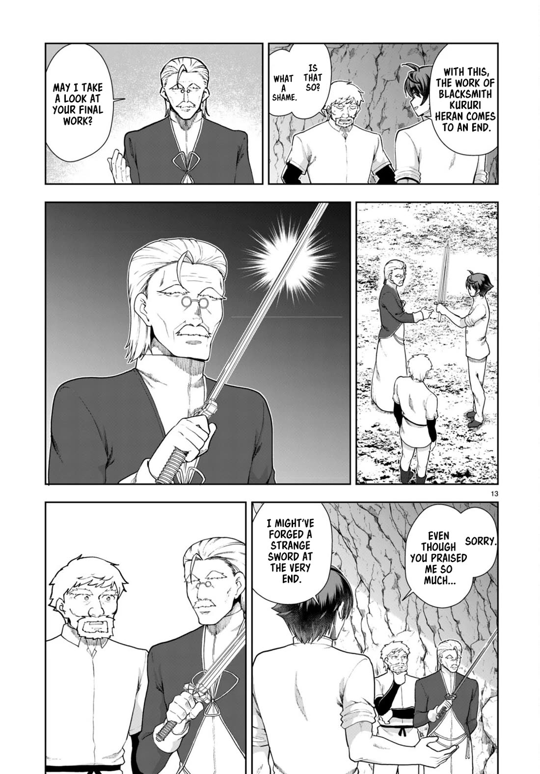 Botsuraku Youtei Nanode, Kajishokunin wo Mezasu Chapter 74 page 13 - Chapter 74