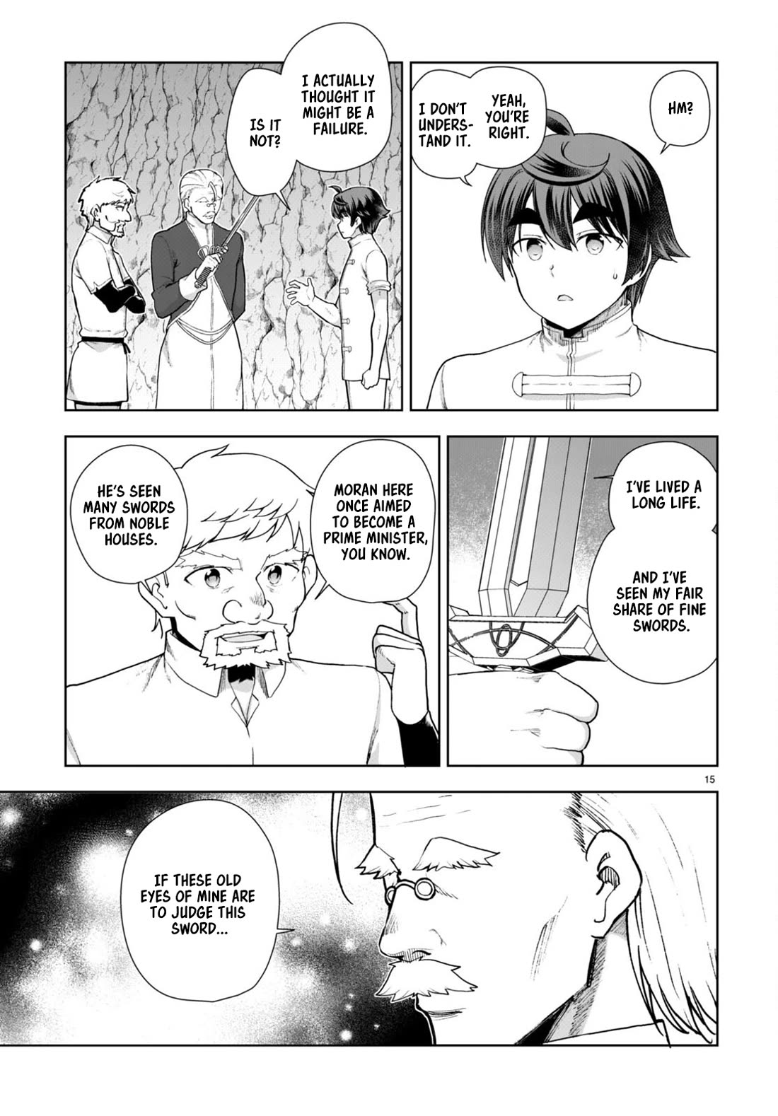 Botsuraku Youtei Nanode, Kajishokunin wo Mezasu Chapter 74 page 15 - Chapter 74