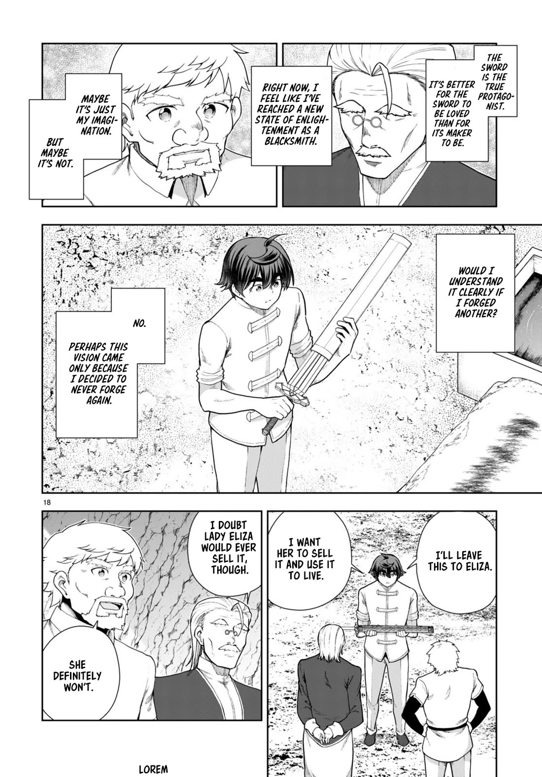 Botsuraku Youtei Nanode, Kajishokunin wo Mezasu Chapter 74 page 18 - Chapter 74