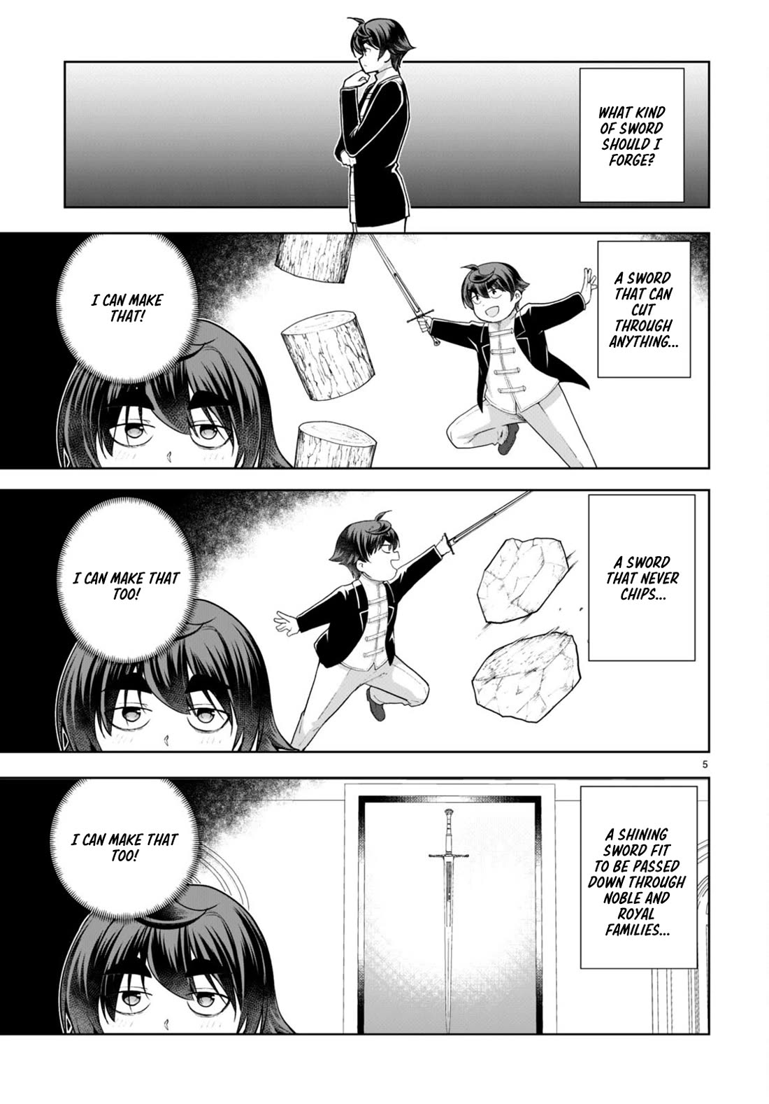 Botsuraku Youtei Nanode, Kajishokunin wo Mezasu Chapter 74 page 5 - Chapter 74